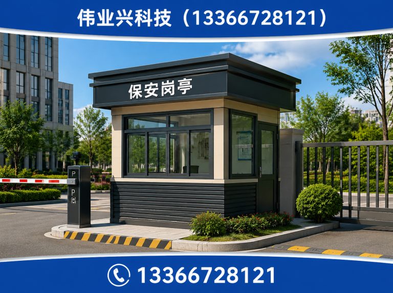 房山区保安岗亭展示图